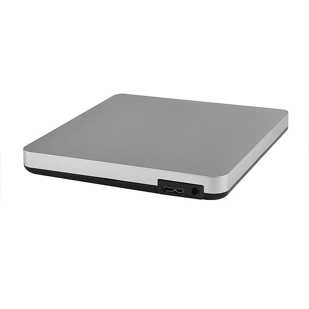 USB3.0 Externes Blu-Ray-Laufwerk, externer DVD-Recorder, BD-RE CD/DVD-RW-Brenner, tragbarer Blu-Ray-Brenner silber USB3.0 Externes Blu-Ray-Laufwerk, externer DVD-Recorder, BD-RE CD/DVD-RW-Brenner, tragbarer Blu-Ray-Brenner silber von Joom DACH