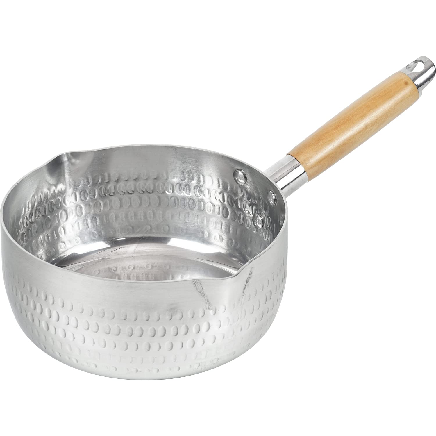 Wahei freiz Einfach zu verwendender Aluminium-Yukihira-Topf, 18 cm, zum Köcheln bringen, Miso-Suppe, nur auf Gasfeuer kochen, Musubi probieren, RB-2584 silber Wahei freiz Einfach zu verwendender Aluminium-Yukihira-Topf, 18 cm, zum Köcheln bringen, Miso-Suppe, nur auf Gasfeuer kochen, Musubi probieren, RB-2584 silber von Joom DACH