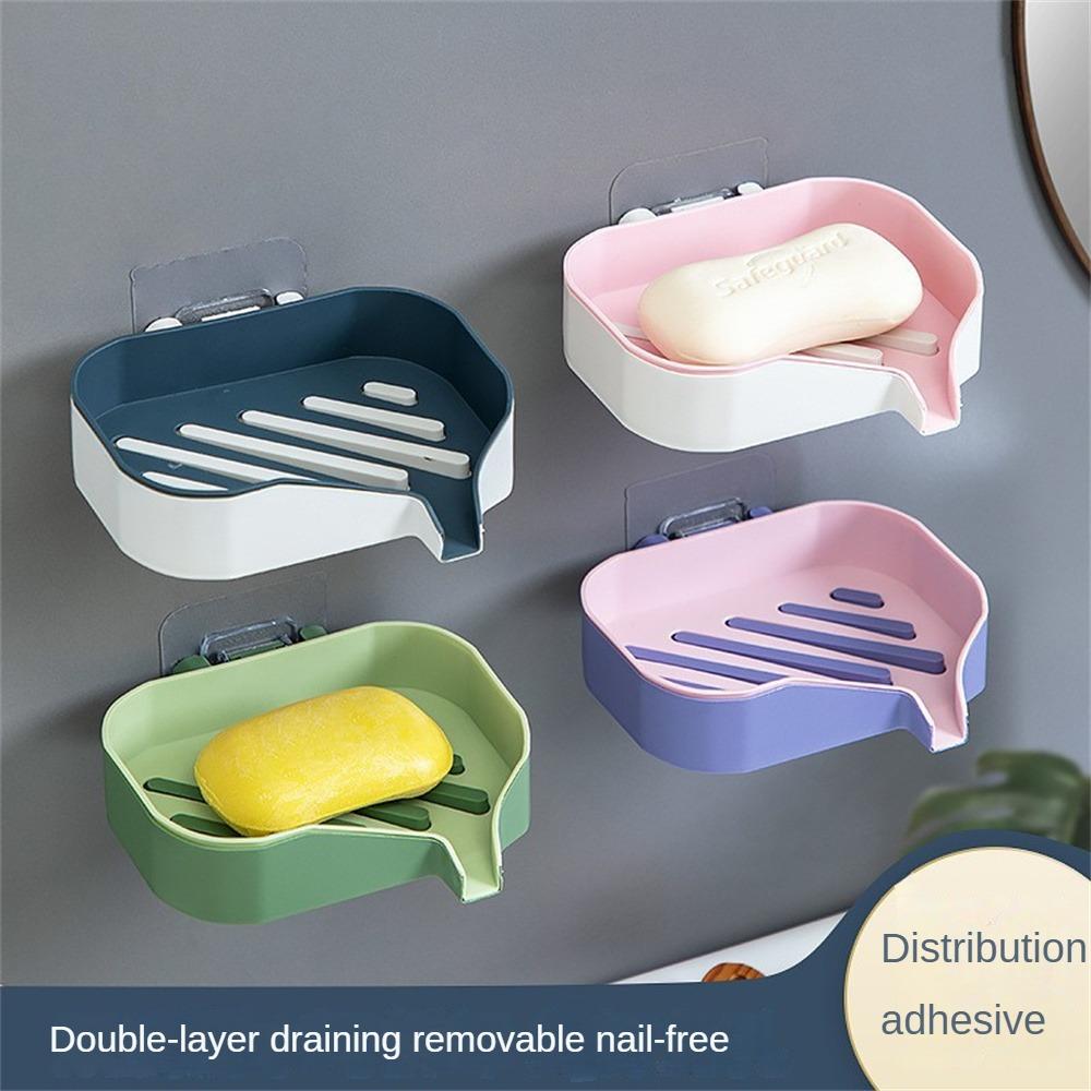 Wandbehang Seifenkiste Ablauf Seifenhalter Badezimmer Dusche Seifenhalter Schwamm Aufbewahrungsfach Kreativer Saugnapf Wasserfrei rosa Wandbehang Seifenkiste Ablauf Seifenhalter Badezimmer Dusche Seifenhalter Schwamm Aufbewahrungsfach Kreativer Saugnapf Wasserfrei rosa von Joom DACH