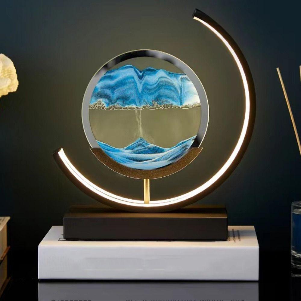 Wohnkultur Nachtlicht Fließender Sand Malerei Sand Rahmen Lampe Desktop Ornament Sanduhr Ornamente Black Frame grün Wohnkultur Nachtlicht Fließender Sand Malerei Sand Rahmen Lampe Desktop Ornament Sanduhr Ornamente Black Frame grün von Joom DACH