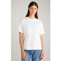 Baumwoll-T-Shirt in Weiß von Joop!