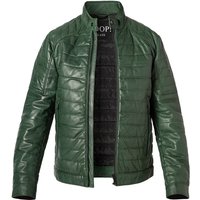 JOOP! Herren Lederjacke grün Nappaleder unifarben von Joop!