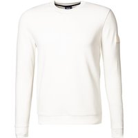 JOOP! Herren Sweatshirt weiß Baumwolle unifarben von Joop!