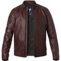 JOOP! Herren Lederjacke rot Lammnappa unifarben von Joop!