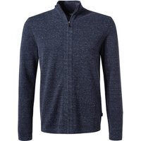 JOOP! Herren Cardigan blau Baumwolle unifarben von Joop!