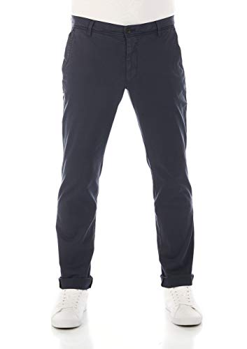 Joop! Herren Chino Hose Matthew - Modern Fit - Blau - Navy W30 - W40 Stretch 97% Baumwolle Stoffhose, Größe:34W / 32L, Farbvariante:Navy (405) von Joop!