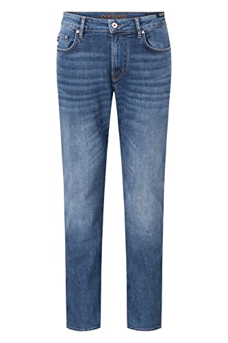 Joop! Herren Jeans Mitch - Modern Fit - Blau - Mid Blue Denim W30 - W40 Stretch Baumwolle, Größe:31W / 32L, Farbvariante:Mid Blue Denim 435 von Joop!