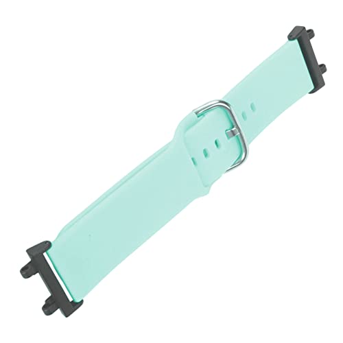 Jopwkuin Smartwatch-Armband, Verstellbar, Modisches Dating, Atmungsaktives Silikon-Uhrenarmband für Männer und Frauen (Hellblau) von Jopwkuin