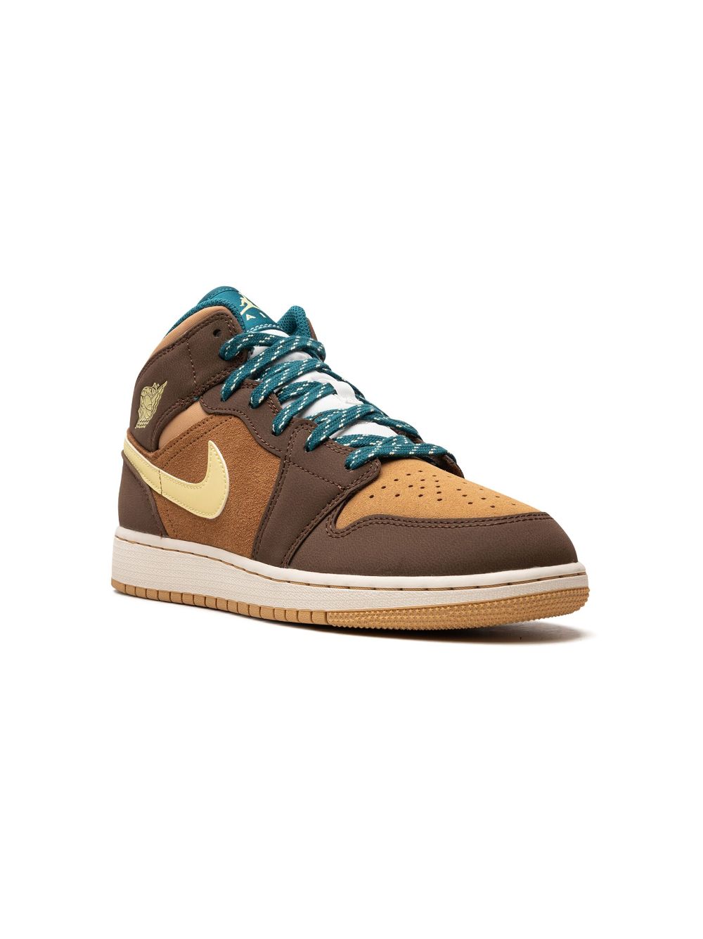 Jordan Kids Air Jordan 1 Mid Cacao Wow Sneakers - Blau von Jordan Kids