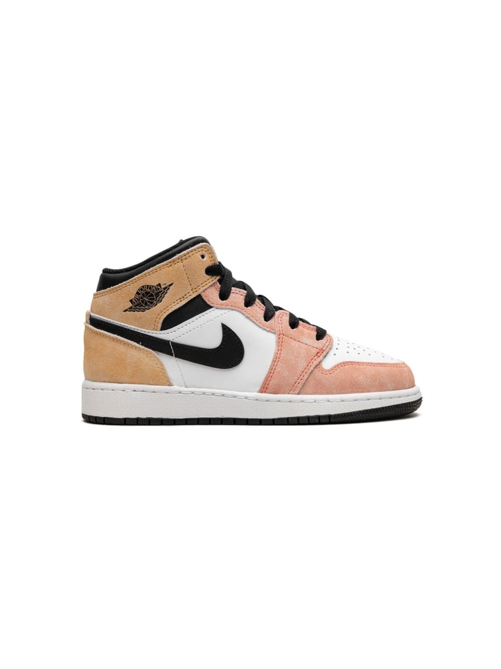 Jordan Kids Air Jordan 1 Mid GS Flight Club Sneakers - Orange von Jordan Kids