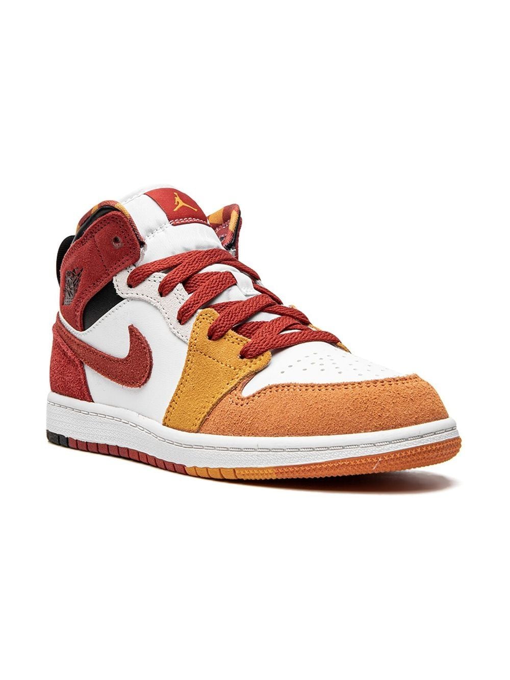 Jordan Kids Air Jordan 1 Mid SE Picnic Sneakers - Orange von Jordan Kids