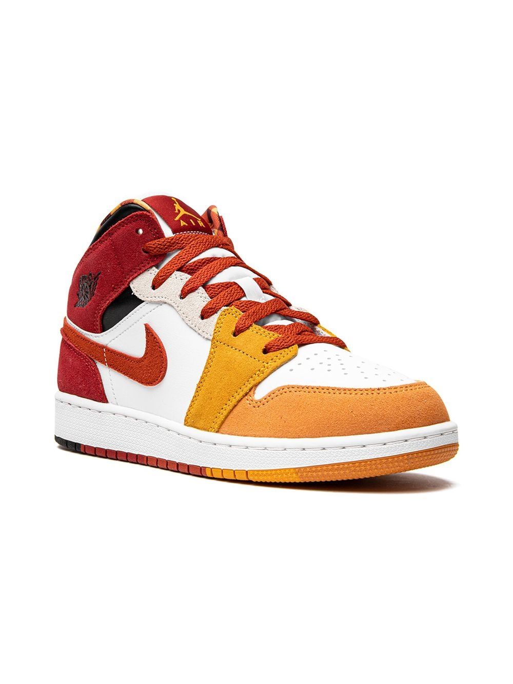 Jordan Kids Air Jordan 1 Mid SE Sneakers - Orange von Jordan Kids