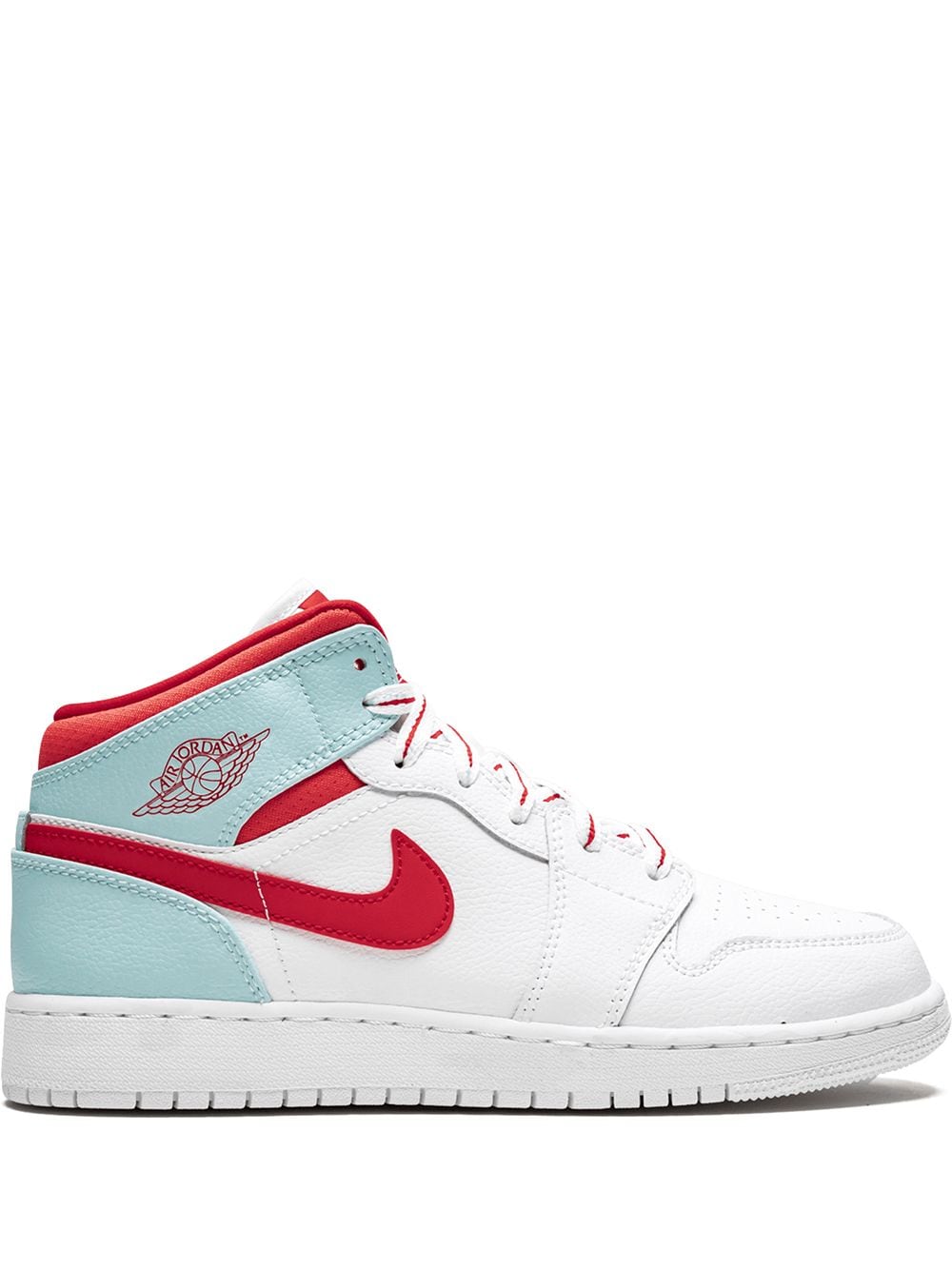 Jordan Kids Air Jordan 1 Mid Sneakers - Weiß von Jordan Kids