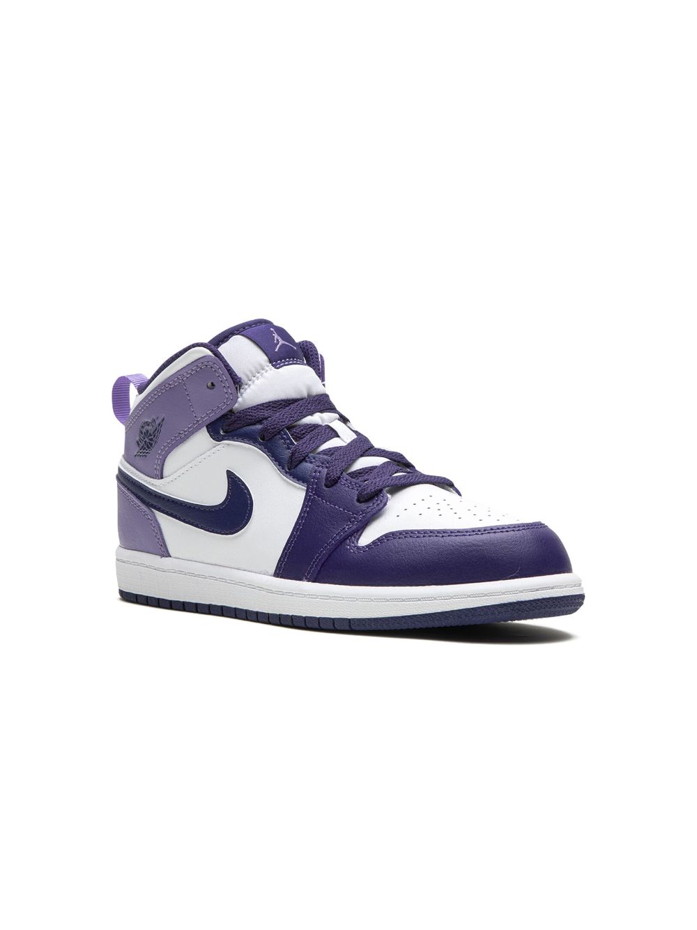 Jordan Kids Air Jordan 1 Sky J Purple Mid Sneakers - Violett von Jordan Kids