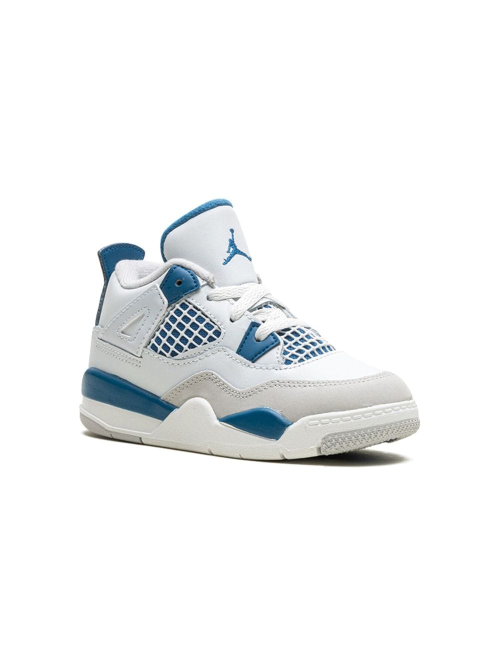 Jordan Kids Air Jordan 4 "Military Blue" Sneakers - Weiß von Jordan Kids