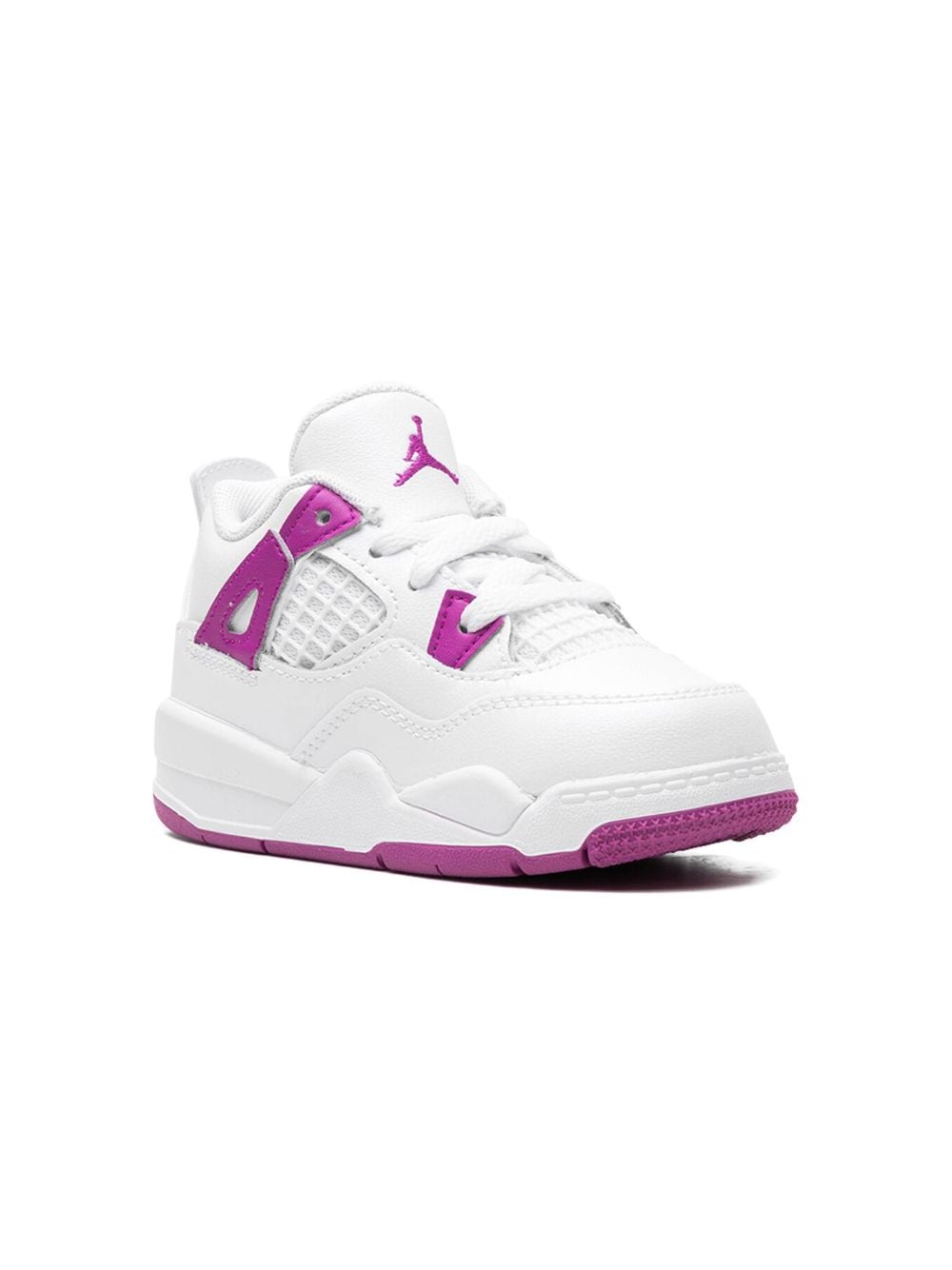 Jordan Kids Air Jordan 4 Retro "Hyper Violet" Sneakers - Weiß von Jordan Kids