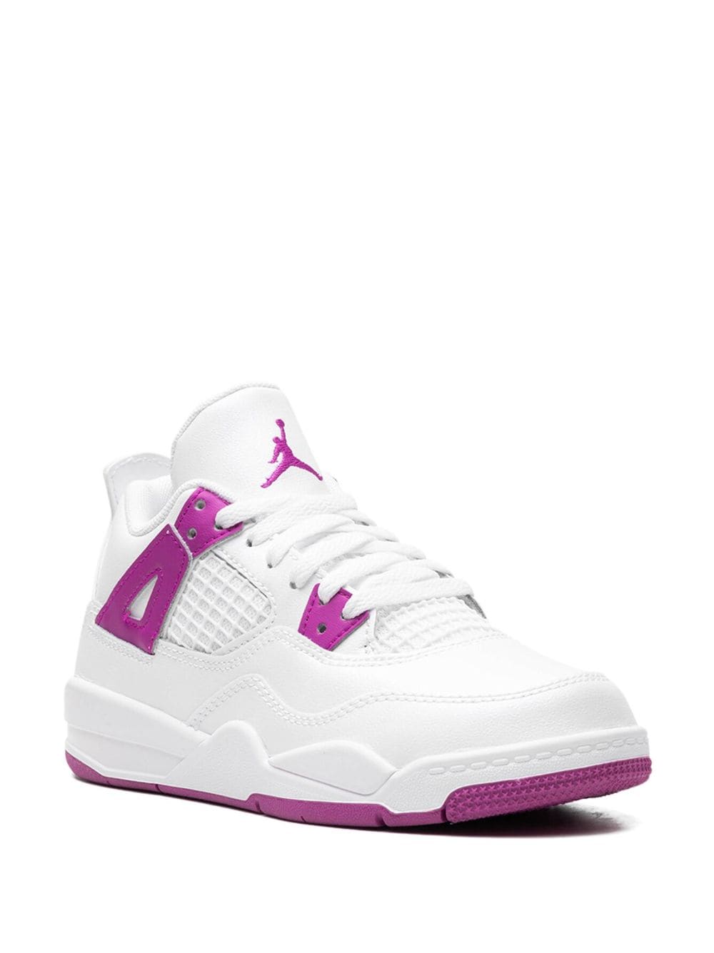 Jordan Kids Air Jordan 4 Retro PS "Hyper Violet" Sneakers - Weiß von Jordan Kids