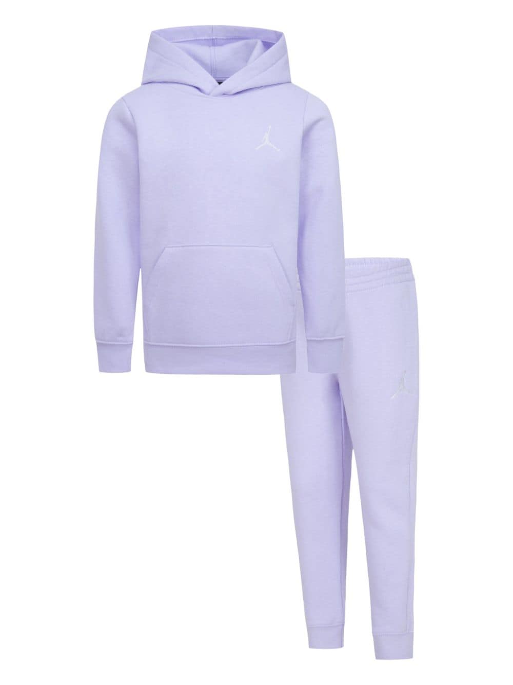 Jordan Kids Fleece-Jogginganzug mit Logo-Stickerei - Violett von Jordan Kids