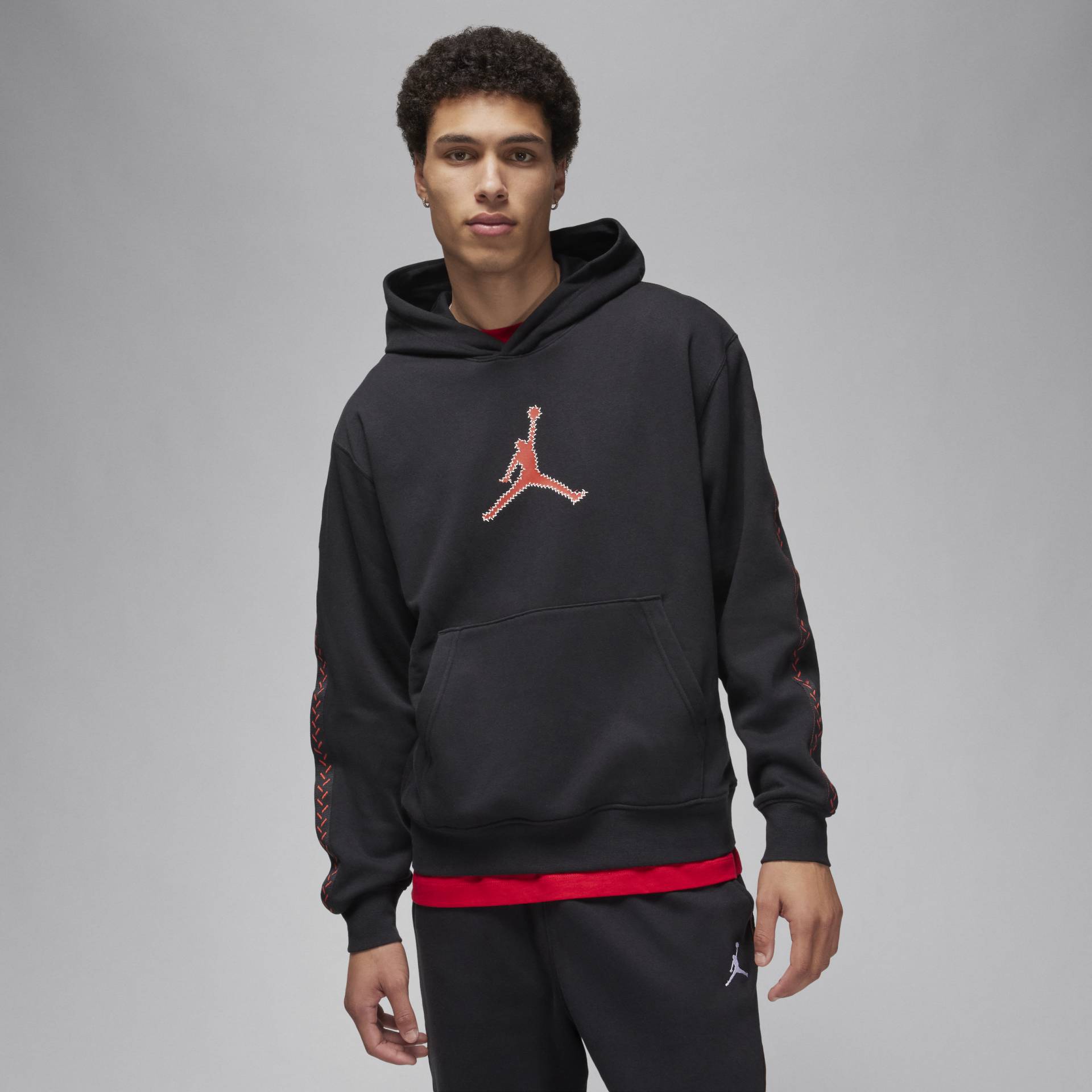 Jordan Flight MVP Fleece-Hoodie für Herren - Schwarz von Jordan