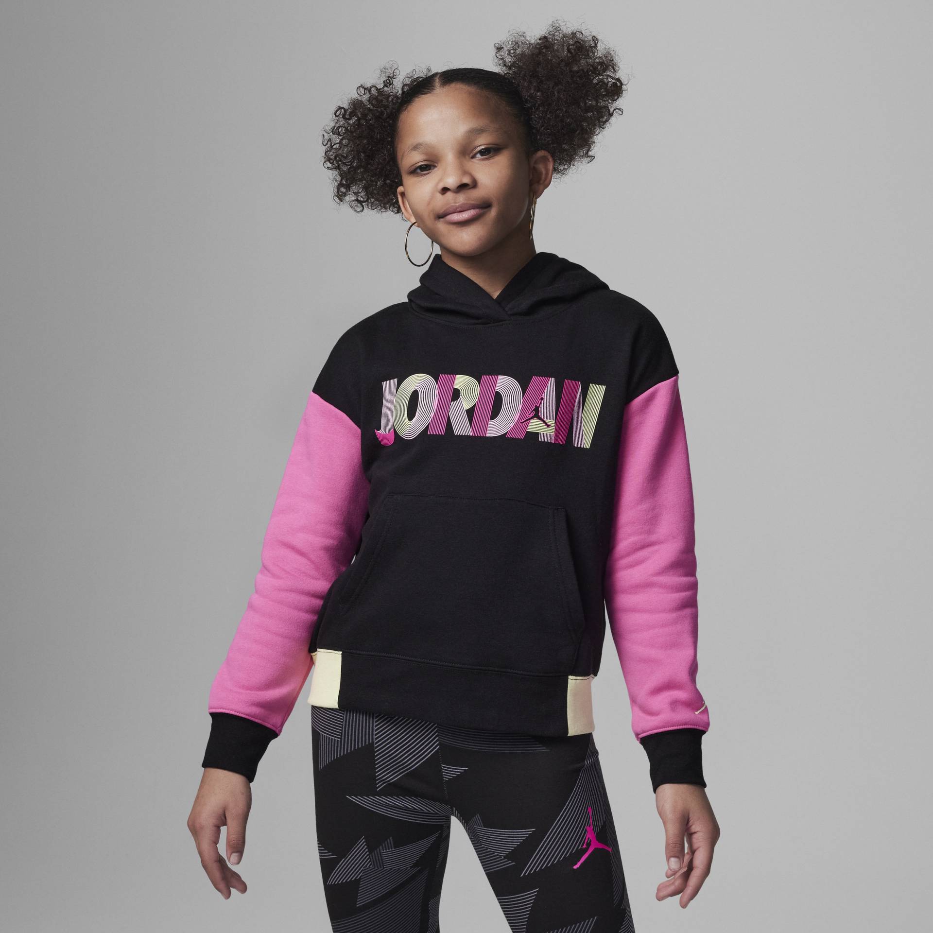 Jordan Fundamental Hoodie für ältere Kinder - Schwarz von Jordan