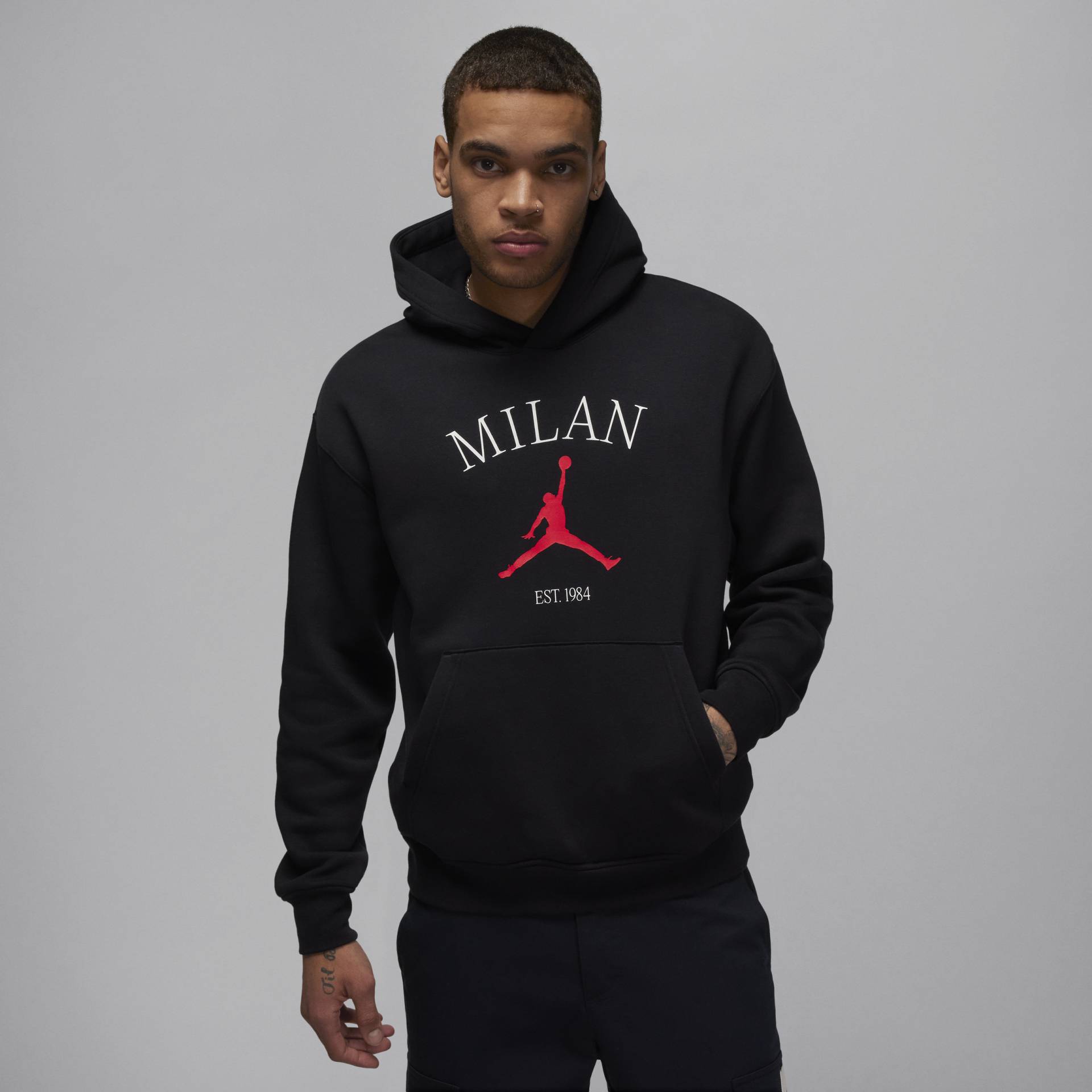 Jordan Mailand Herren-Hoodie - Schwarz von Jordan