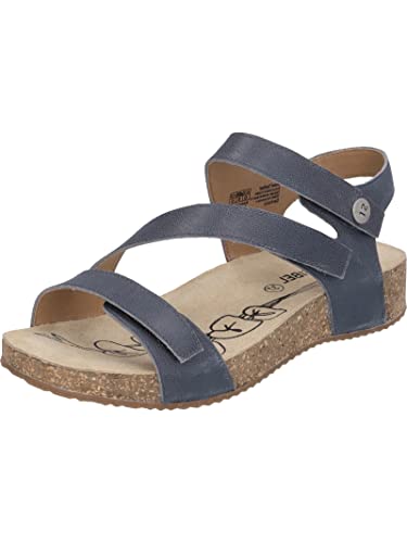 Josef Seibel Damen Riemchensandalen Tonga 25, Frauen Sandalen,Weite G (Normal),bequem,flach,Sommerschuhe,Freizeitschuhe,Jeans,37 EU von Josef Seibel