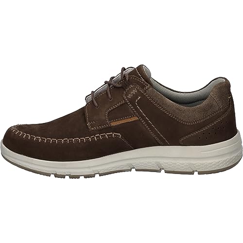 Josef Seibel Herren Bequemschuhe Giuseppe 04,Weite G (Normal),Wechselfußbett,lace-up Shoes,Low-tie,Komfortschuhe,bequem,Brandy,42 EU von Josef Seibel