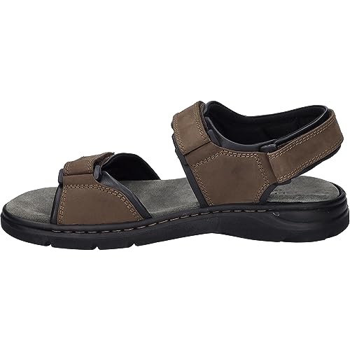 Josef Seibel Herren Klassische Sandalen Marlon 05,Weite G (Normal),Wechselfußbett,offene Schuhe,Strandschuhe,Brasil-Kombi,46 EU von Josef Seibel