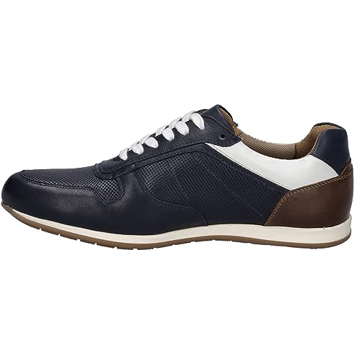 Josef Seibel Herren Low-Top Sneaker Colby 01,Weite G (Normal),Wechselfußbett,straßenschuhe,Strassenschuhe,Sportschuhe,Ocean,46 EU von Josef Seibel