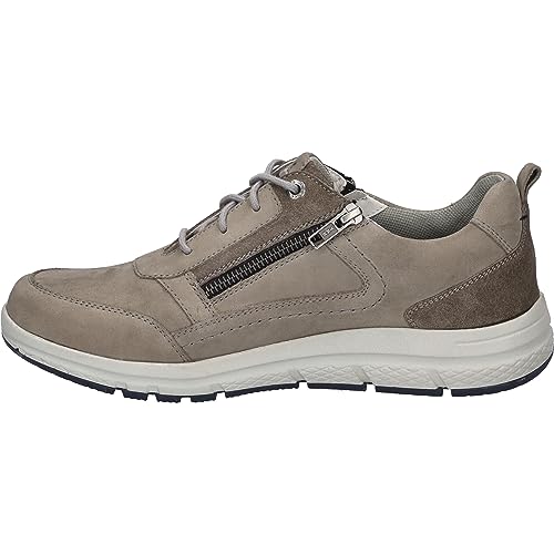 Josef Seibel Herren Low-Top Sneaker Giuseppe 06,Weite G (Normal),Wechselfußbett,Strassenschuhe,Sportschuhe,Freizeitschuhe,grau,41 EU von Josef Seibel