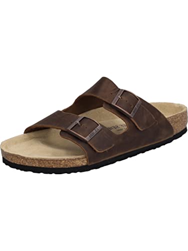 Josef Seibel Herren Pantoletten Bernard 01, Männer Hausschuhe,Weite G (Normal),schlapen,Home-Slipper,House-Slipper,Indoor,braun,47 EU von Josef Seibel