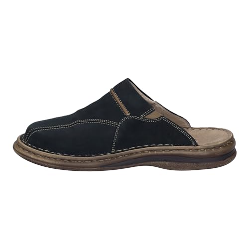 Josef Seibel Herren Clogs Klaus, Männer Slipper,Weite G (Normal),Slip on,Freizeitschuhe,Schlupfschuhe,Slides,Mules,Jeans-Kombi,45 EU von Josef Seibel