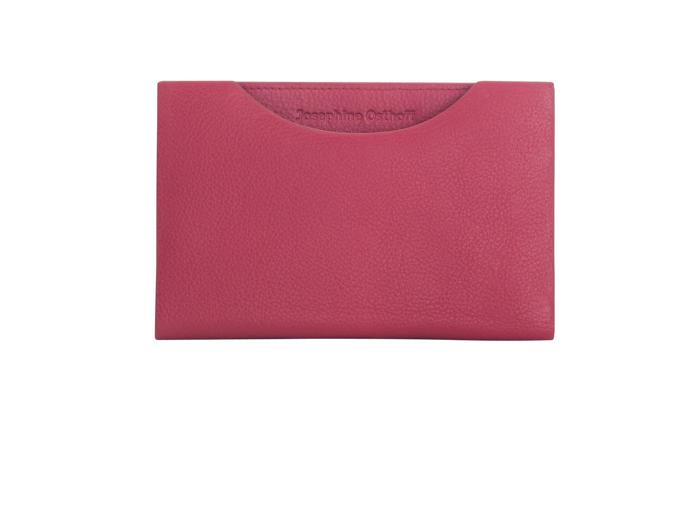 Josephine Osthoff Brieftasche Hamburg Geldbörse flach fuchsia von Josephine Osthoff