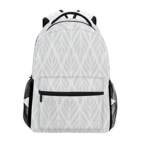 Modischer Laptop-Rucksack für Männer und Frauen, "I Love You" mit Herz und Blatt, Reise-Schulter-Rucksack, Wandertasche, Rucksack, Büchertasche für Studenten, Mehrfarbig 4, Einheitsgröße, Casual von Josidd