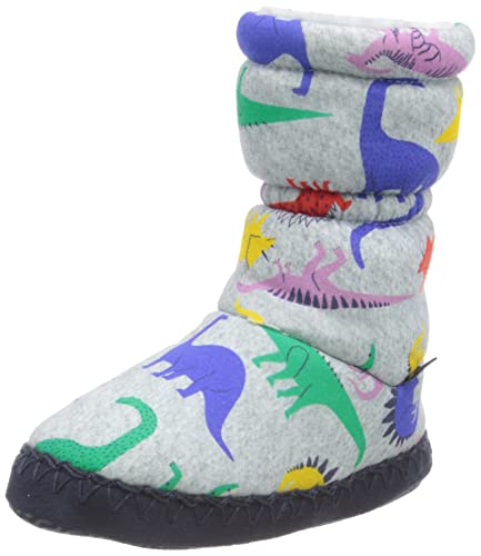 Joules Jungen Jnr Padabout Hausschuh, Grey Dino, Large EU von Joules