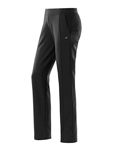 Joy Sportswear Freizeithose SINA für Damen - sportliche Jogginghose mit geradem Schnitt | Lange Sport Hose mit hohem Baumwolle & Stretch-Material Kurzgröße, 20, Black von Joy Sportswear