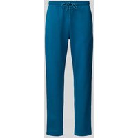 Joy Regular Fit Sweatpants mit Tunnelzug in Petrol, Größe 48 von Joy