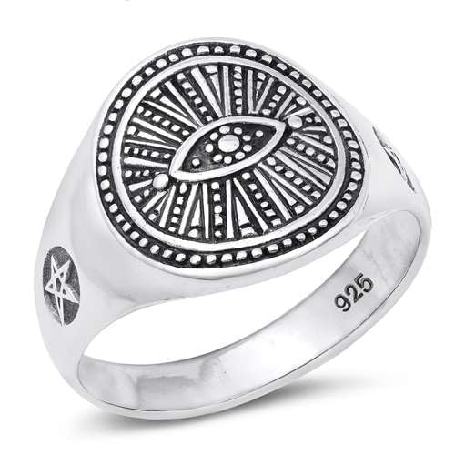 Sterling Silber Sternzeichen-Herren Ring LTDKLRP145095-100 von Joyara