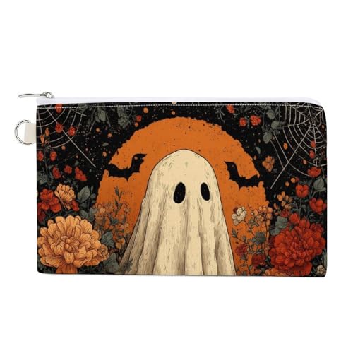 Jubonexis Canvas-Geldbörse, Cartoon-Bettlaken, Boho-Blumendruck, Münzgeldbörse, Reißverschluss, kleine Kosmetiktasche Jubonexis Canvas-Geldbörse, Cartoon-Bettlaken, Boho-Blumendruck, Münzgeldbörse, Reißverschluss, kleine Kosmetiktasche von Jubonexis