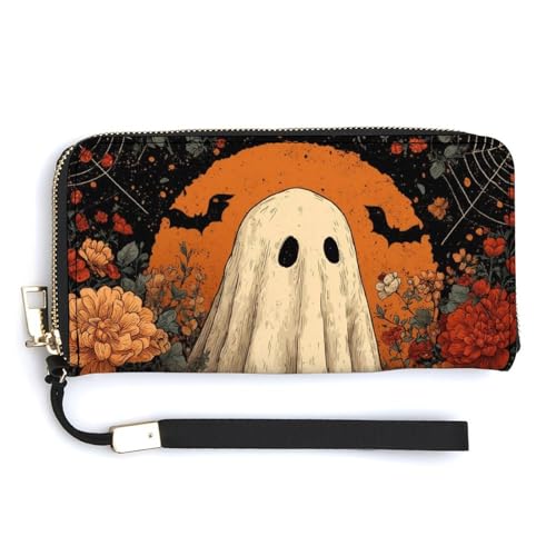 Jubonexis Cartoon-Bettlaken, Boho-Blumen, PU-Leder, Clutch, lange Faltbörse, Münzgeldbörse, Kreditkartenetui, langlebiger Kartenhalter, Geldaufbewahrung für Damen und Herren Jubonexis Cartoon-Bettlaken, Boho-Blumen, PU-Leder, Clutch, lange Faltbörse, Münzgeldbörse, Kreditkartenetui, langlebiger Kartenhalter, Geldaufbewahrung für Damen und Herren von Jubonexis