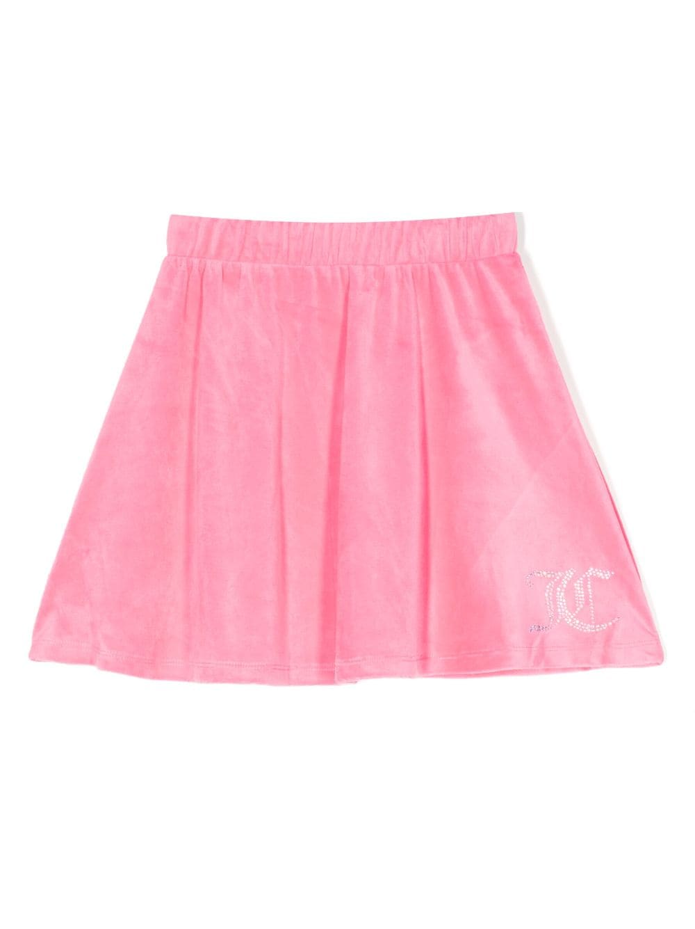 Juicy Couture Kids Rock in Samtoptik mit Logo - Rosa von Juicy Couture Kids