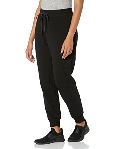 Juicy Couture Damen Jogginghose mit Kult-Logo Trainingshose, Saftig Schwarz, M von Juicy Couture