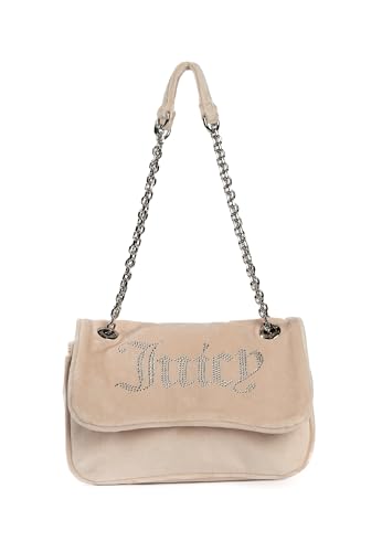 Juicy Couture - Umhängetasche aus Polyester für Damen, beige, Einheitsgröße von Juicy Couture