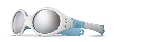 JULBO Unisex Kids LOOPING 1 Sunglasses, Weiß/Blau, One Size von Julbo