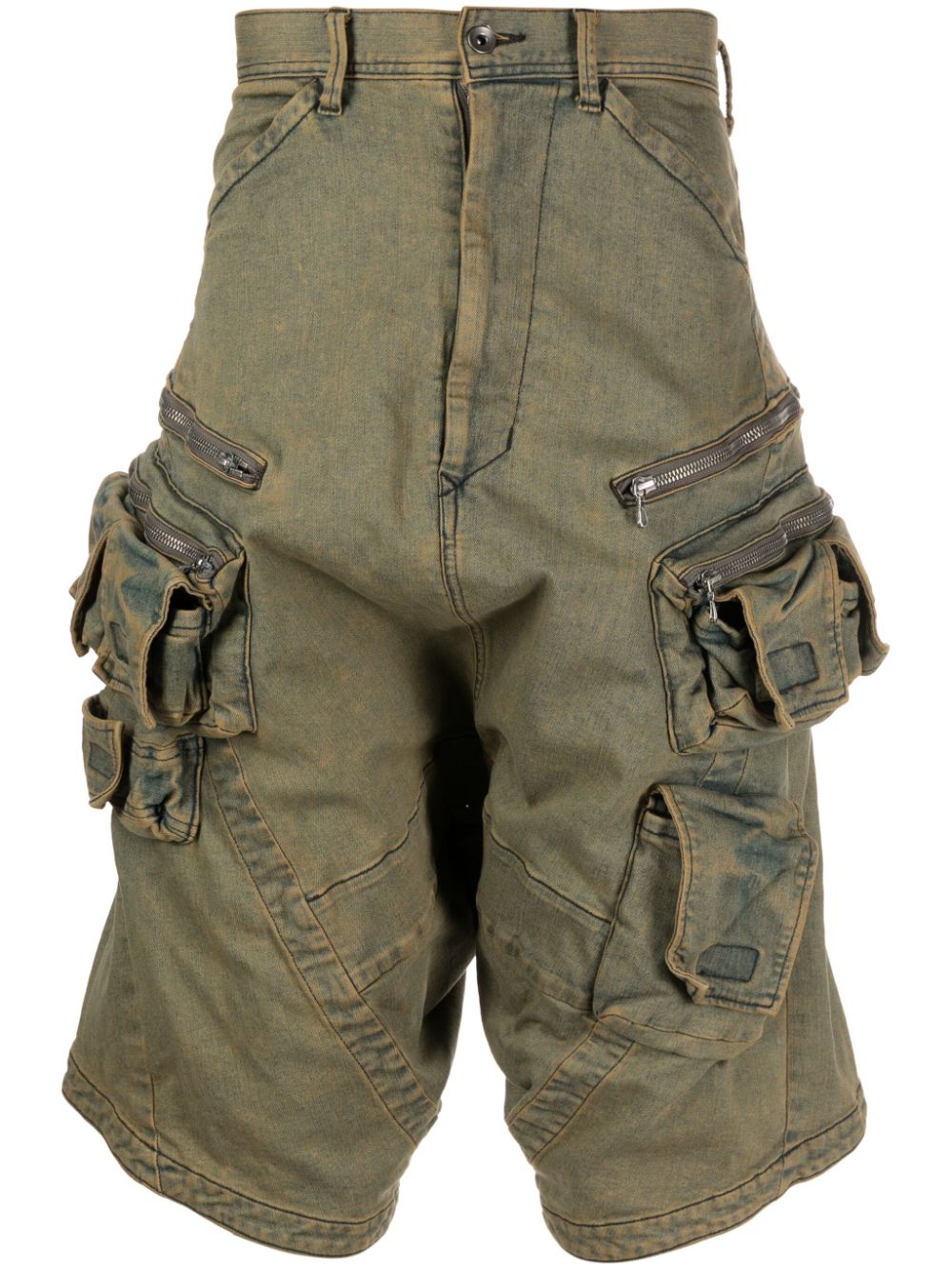 Julius Jeans-Cargo-Shorts im Baggy-Style - Blau von Julius