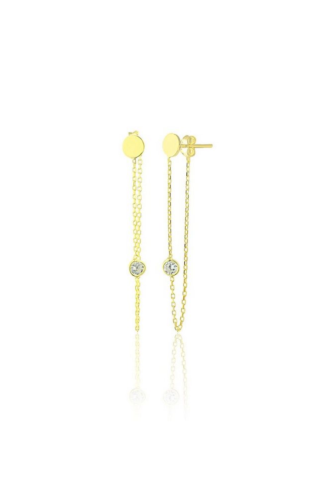 Jumeon Schmuckset TFNY65023ELS, Gold, damen, 100% 925 Sterlingsilber von Jumeon