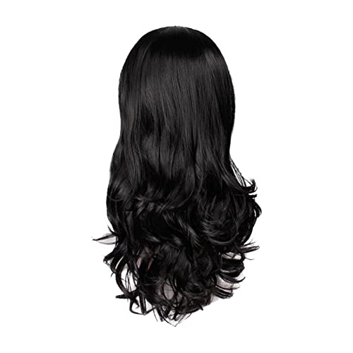 Kurz Lockige Braune Perücke Kurz Lockige Perücke Perücke Damen Wellig Gewellte Täglich Party Cosplay Tragen Damen Locken Wavy Wig für Alltag Anime Cosplay von Junhasgood