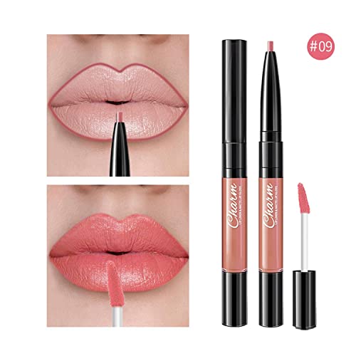 Lippenbekleidung Lippenstift Lippenstift Non Line Lippenbalsam flüssig 3ml Kosmetikset Für Männer (I, One Size) von Junhasgood