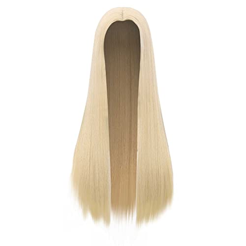 Perücke Lace Perücke Faserwelle Cosplay Perücke Perücke Naturschwarz 12 Front Hair Lace Front Female Short Straight Perücke Haarspange Herren (D, One Size) von Junhasgood