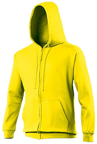 JH050 Zoodie Kapuzensweatshirt L,Sun Yellow von Just Hoods